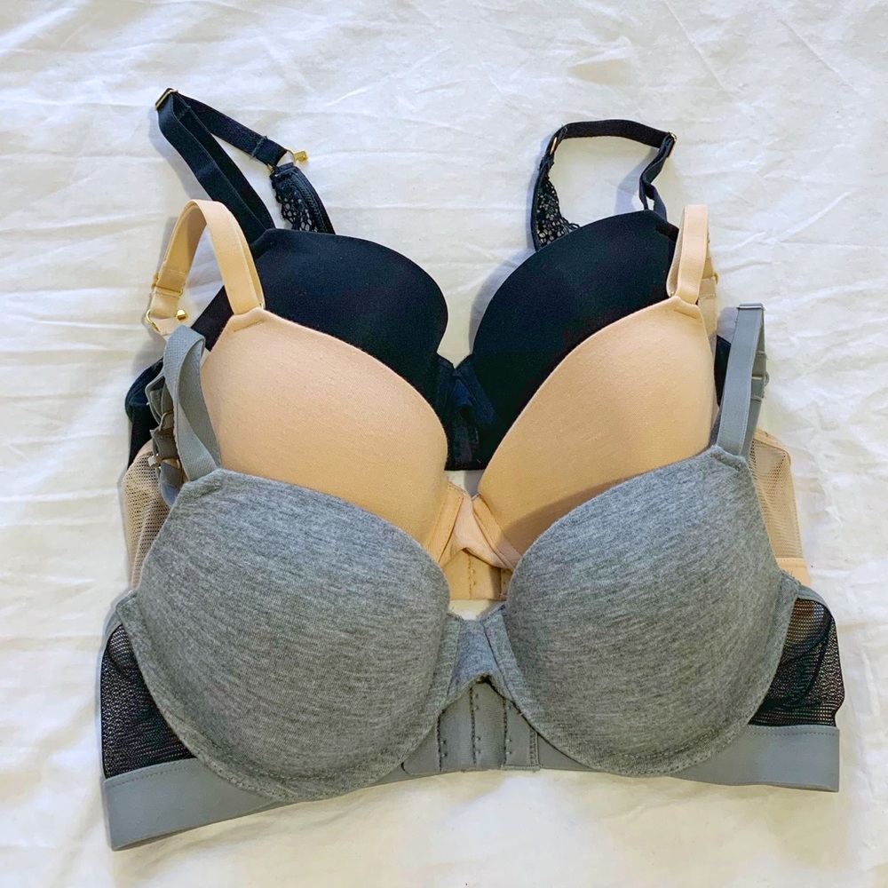 LOT of 3 barely worn Lively bras 34B